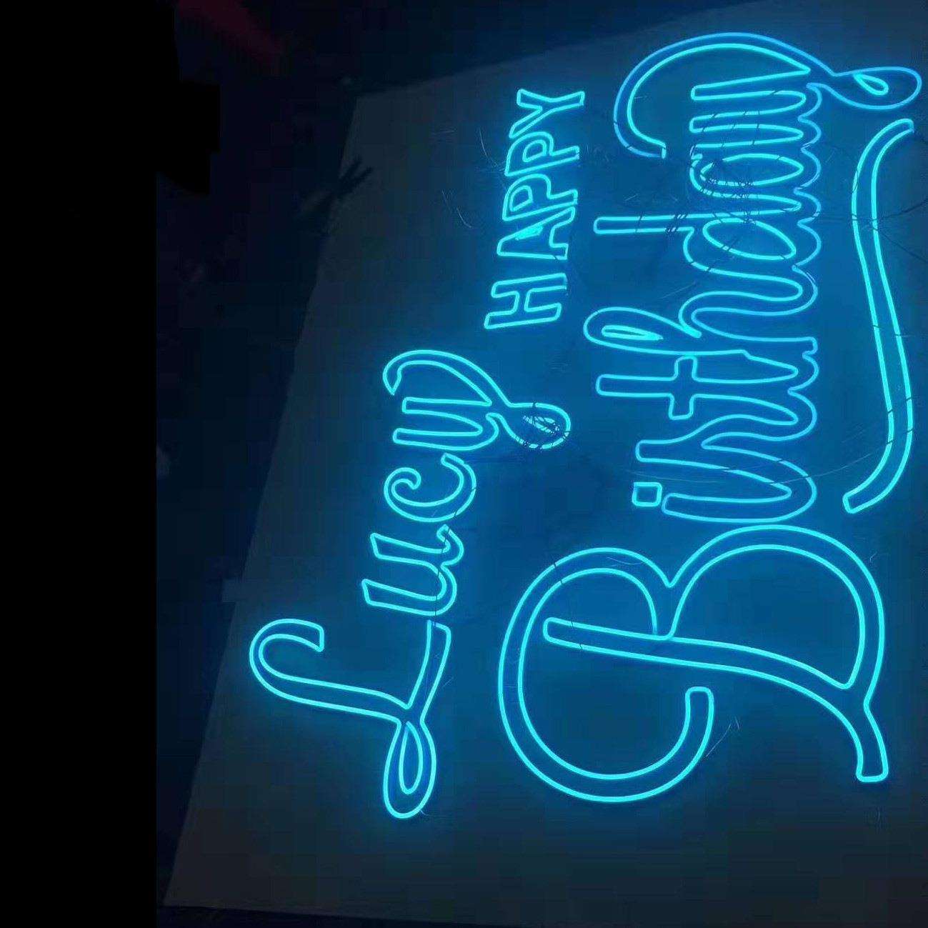 柔性霓虹灯造型发光字logo广告招牌灯箱装饰门头led灯带门牌
