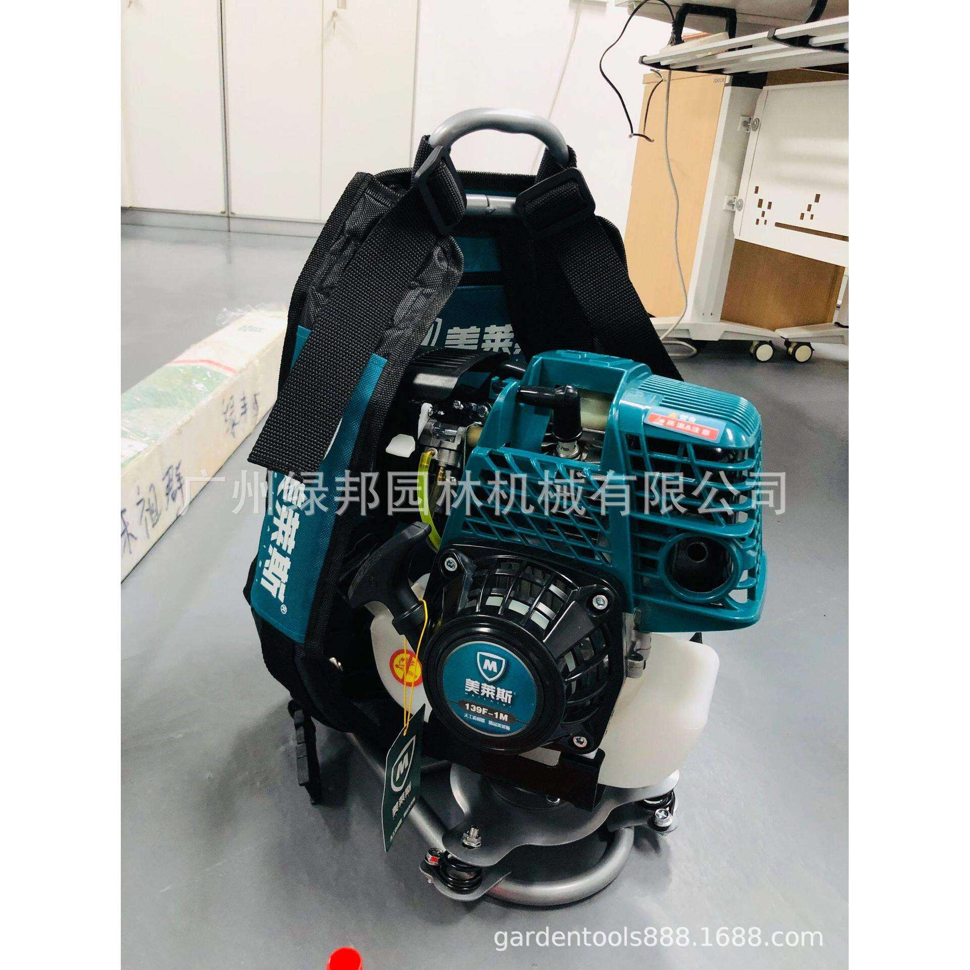 格致美莱斯割草机 MLS139F-1M背负式割草割灌机 四冲程汽油除草机