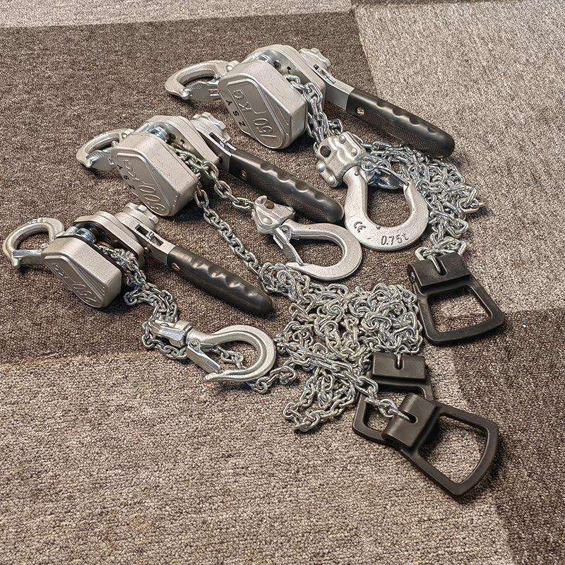铝合金迷你手扳葫芦家用小型葫芦吊机微型手摇工具电力施工紧线器