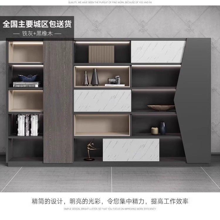 文件柜资料柜文档柜子储物柜收纳柜木质书柜落地办公室置物柜新品