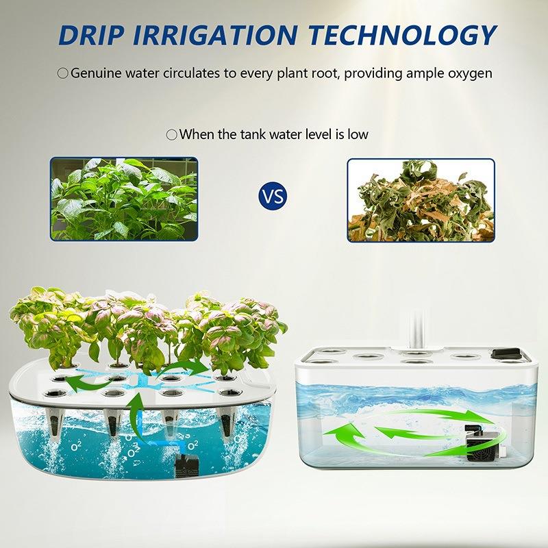 家庭式智能植物生长机水培蔬菜种植机全光谱植物种植机智能种菜箱