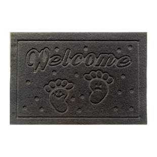 橡胶TPE内嵌边入户门地垫涤纶丙纶耐磨刮沙蹭脚垫除尘地垫家用垫