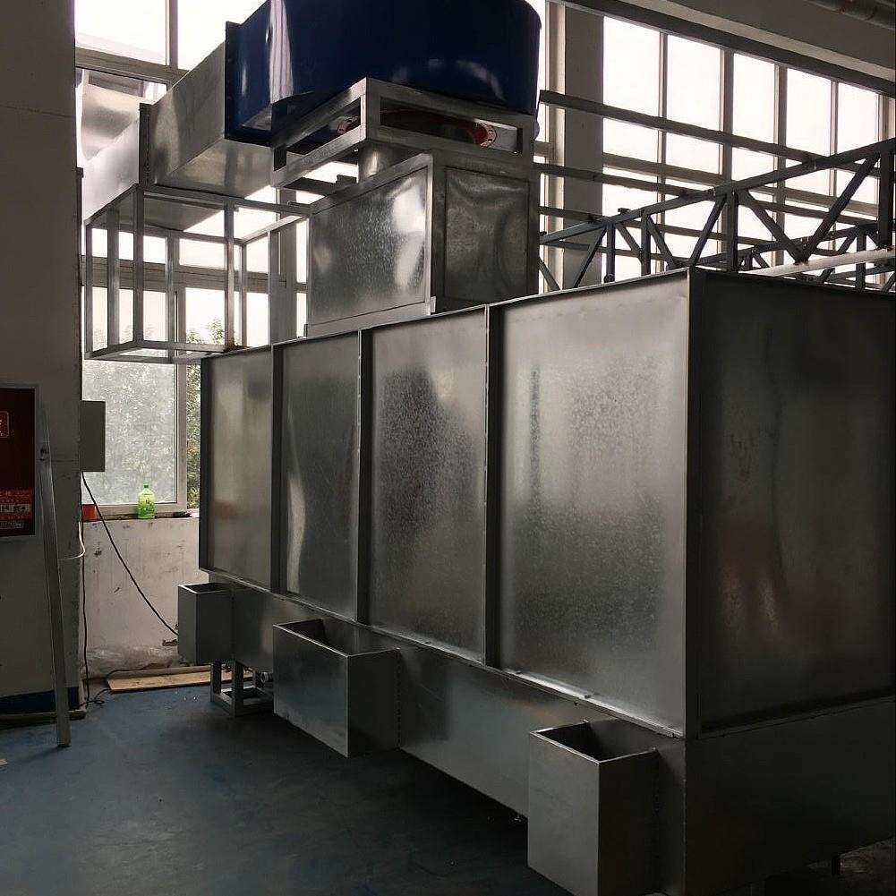 三面水帘喷漆台环保涂装设备成都水帘柜水膜除尘云南甘肃