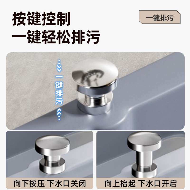 拖把池移动洗拖布池大号水池家用盆墩布池阳台商用户外拖地水槽