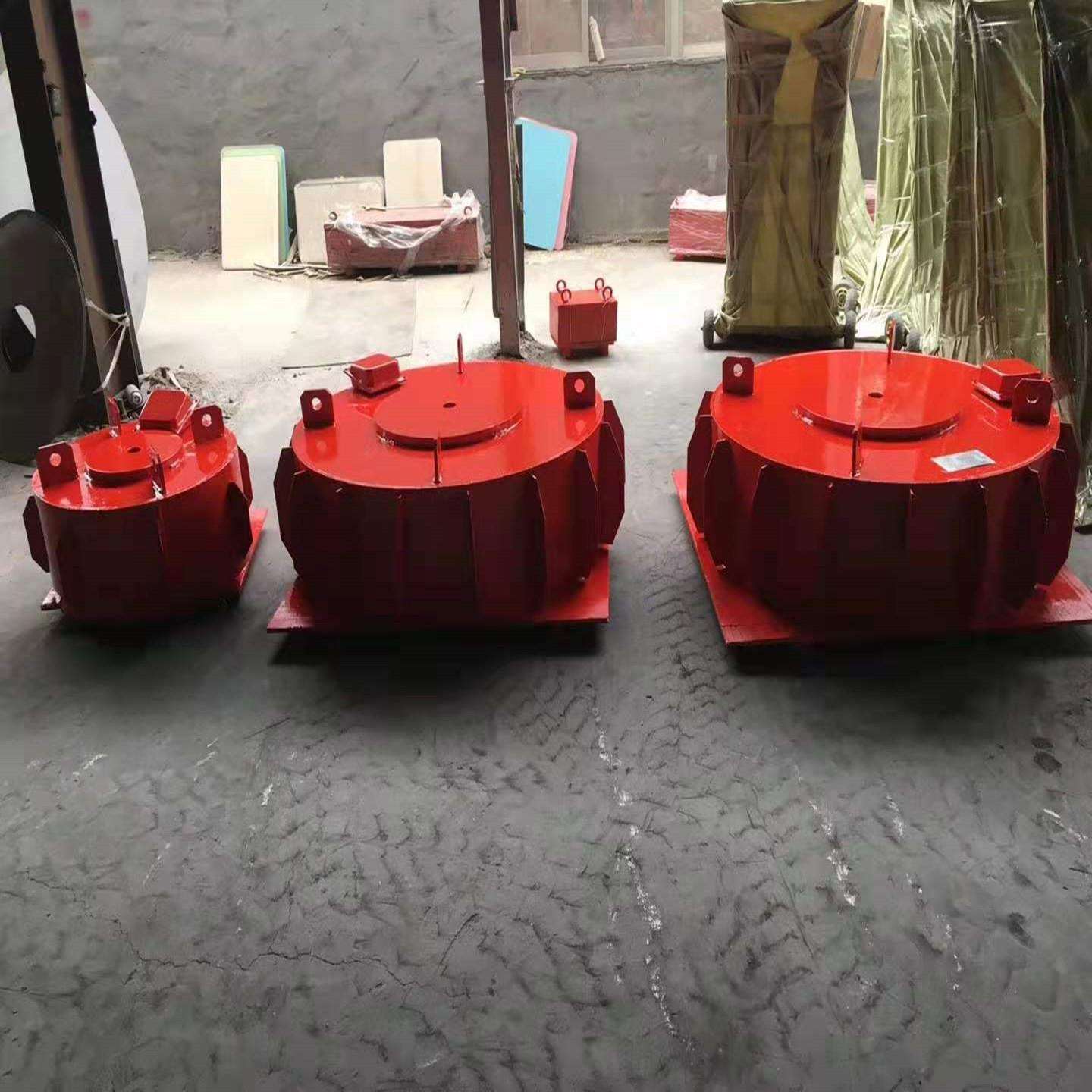 供应悬挂式长型电磁除铁器 输送带强磁砖煤矿用圆盘式电磁除铁器