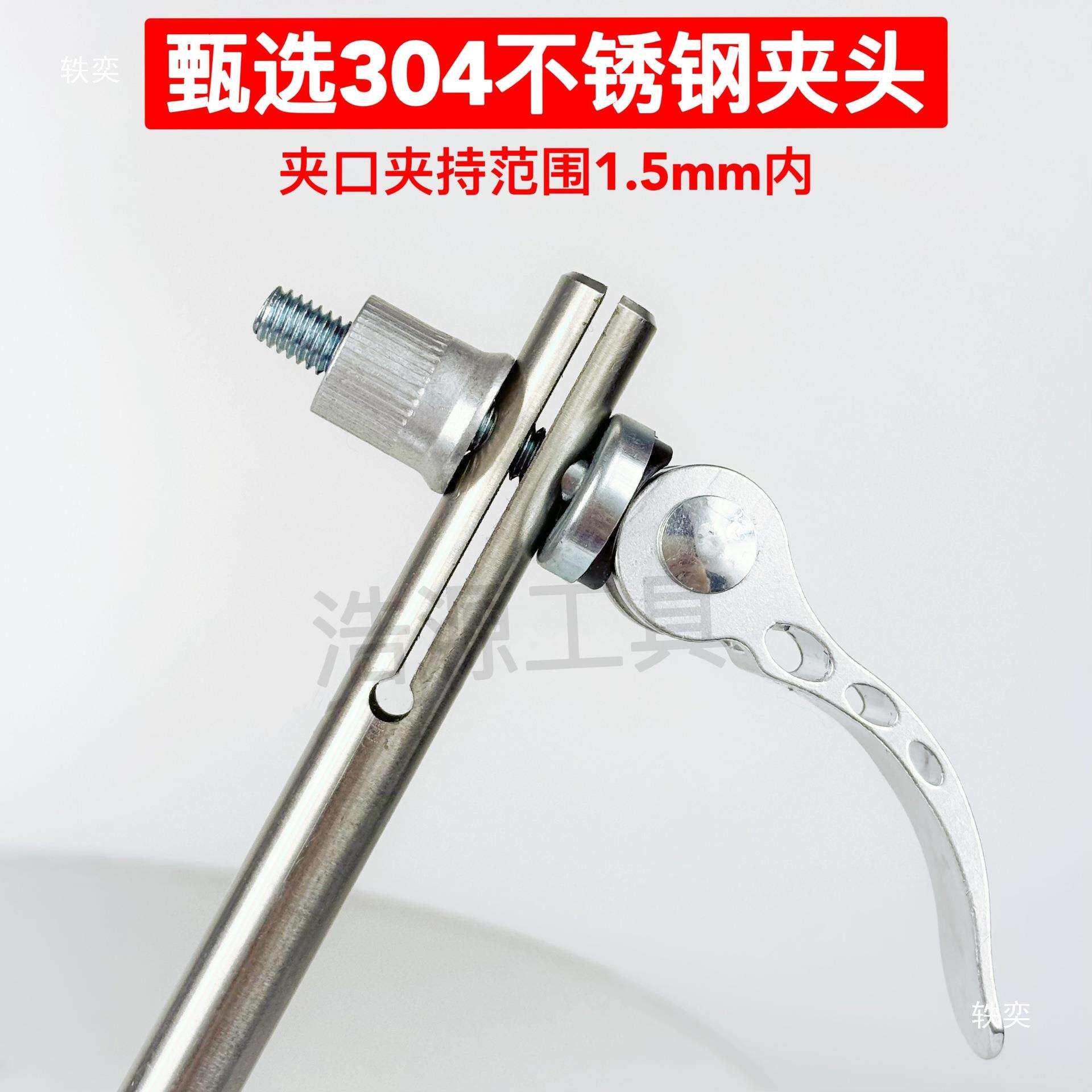 飞蝇钩铁板钩绑钩台可旋转飞钓毛钩绑制钳不锈钢绕线器打结工具