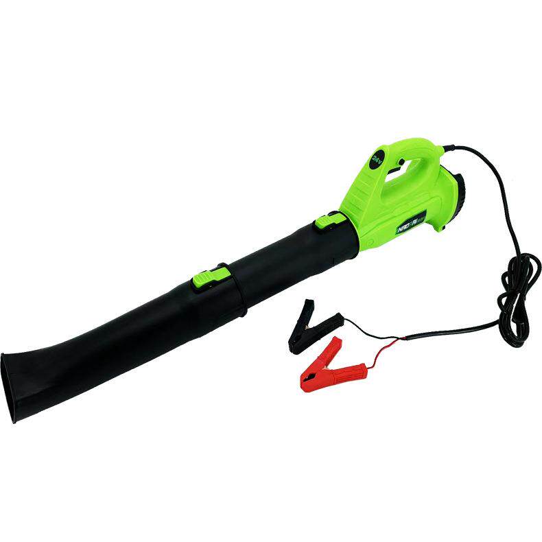 农用12V/24V 蓄电池吹吸风机工业除尘便携电动吹叶机夹电瓶吹风机
