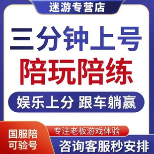 【3分钟上号】王者荣耀陪玩陪练代练包赢排位上分五排车队表现分