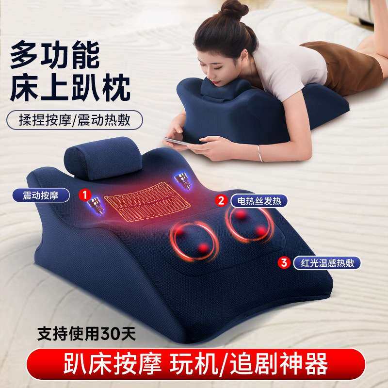颈椎按摩器家用腰部背部劲椎仪多功能揉捏脊椎脖子全身肩颈按摩枕