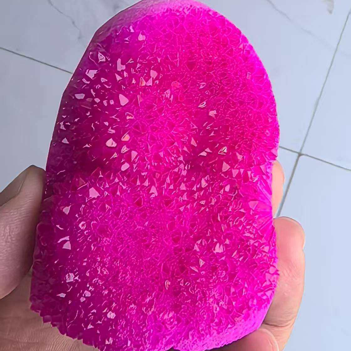 天然晶洞聚宝盆加色橙晶水晶洞东海水晶厂家一手货源水晶石