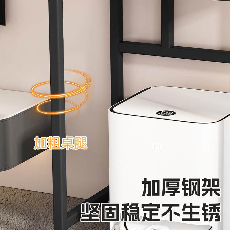 小桌子工作台鱼缸架专用承重底座支架打印机扫地机器人置物架方桌