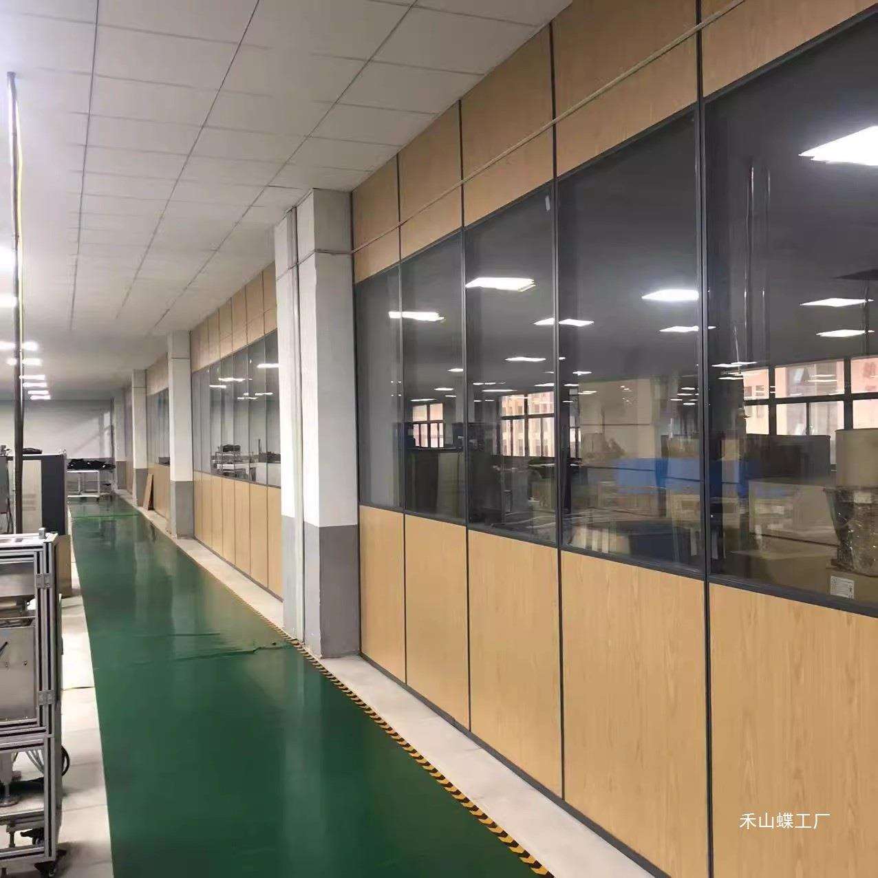 办公室高隔断墙工厂车间诊所屏风带门可折叠推拉活动屏风酒店