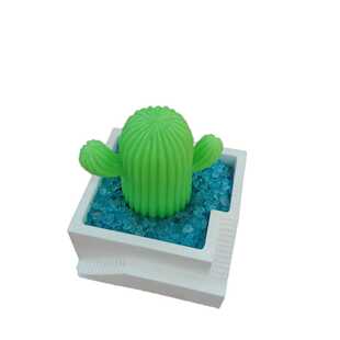 BK2027 方形楼梯混凝土水泥硅胶模具桌面装饰摆件台阶多肉花盆模