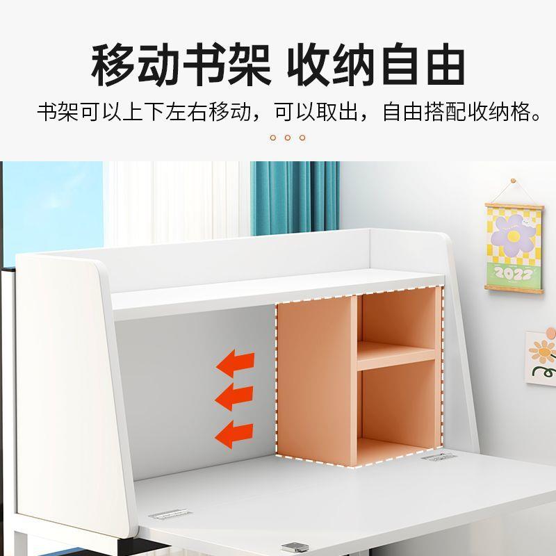 床上书桌收纳学生宿舍神器上下铺悬挂式悬空折叠置物架电脑小桌子