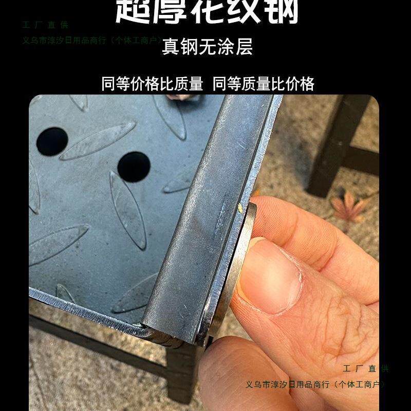 加厚烧烤架户外烧烤炉子家用铁板碳烤炉木炭商用烤肉架串庭院烤箱