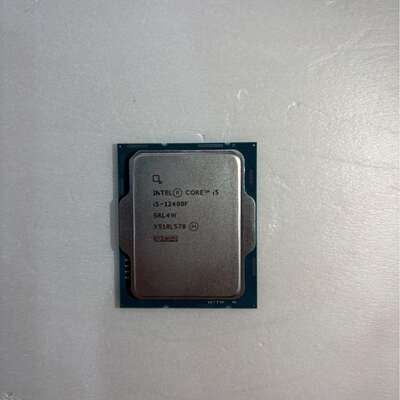 英特尔酷睿I5 12400F 散片 12代六核台式机电脑cpu适用B660 Z690