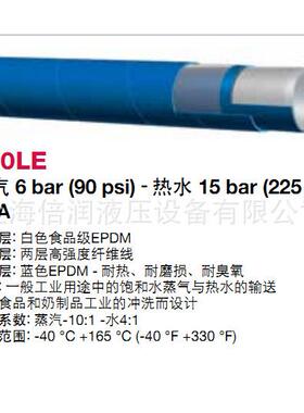 供应国产阿法格玛ALFAGOMMA工业管热水管蒸汽管高温管350LE