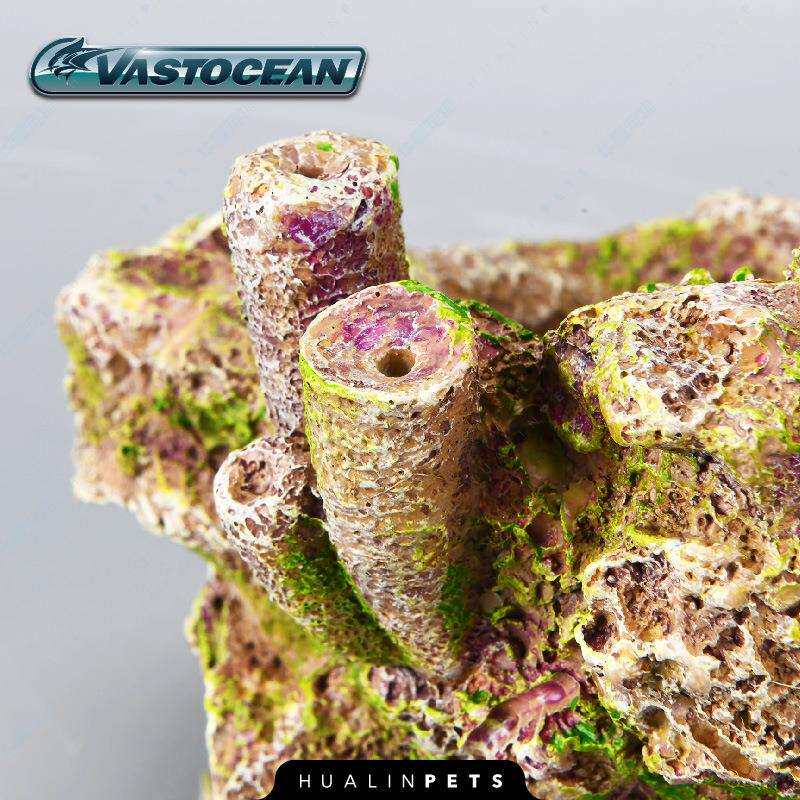 Vastocean海葵巢仿真造景石海底礁石造景鱼缸假体珊瑚仿真造景