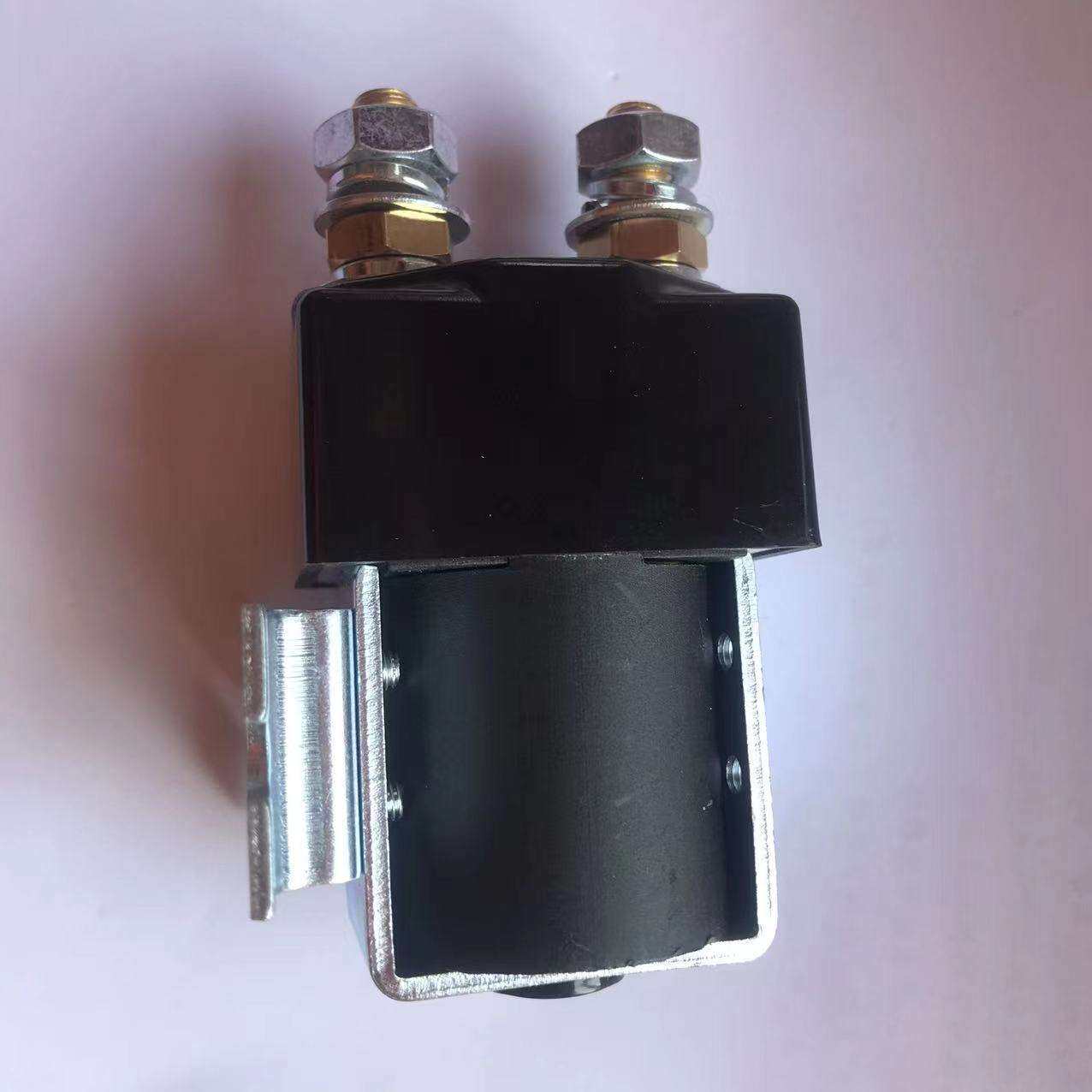 洗地机专用接触器24V100A继电器洗地车配件24V80A直流连接器