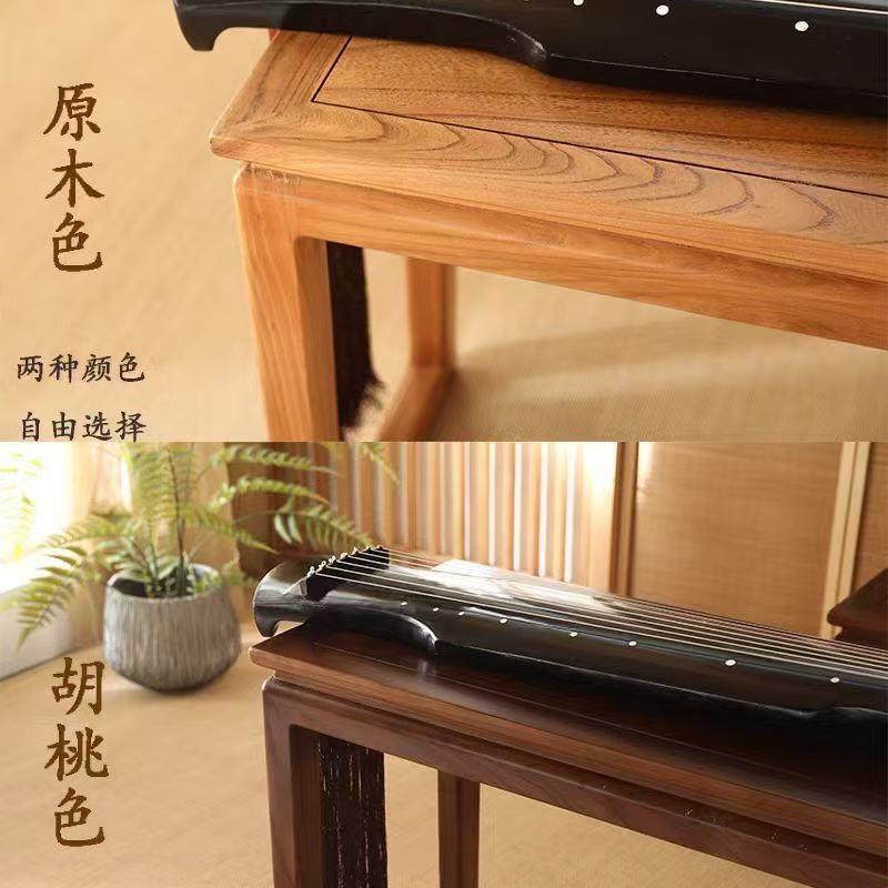 中式老榆木琴桌仿古禅意书法桌仿古共鸣琴桌琴凳商用国学桌