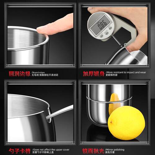 双层316不锈钢调料罐二合一家用佐料盒调味罐味精盐罐子组合套装
