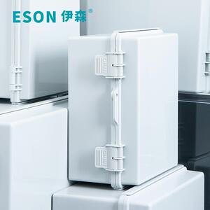 伊森ES-X3塑料防水盒400*300*200通用网络接线电箱仪表盒防水外壳