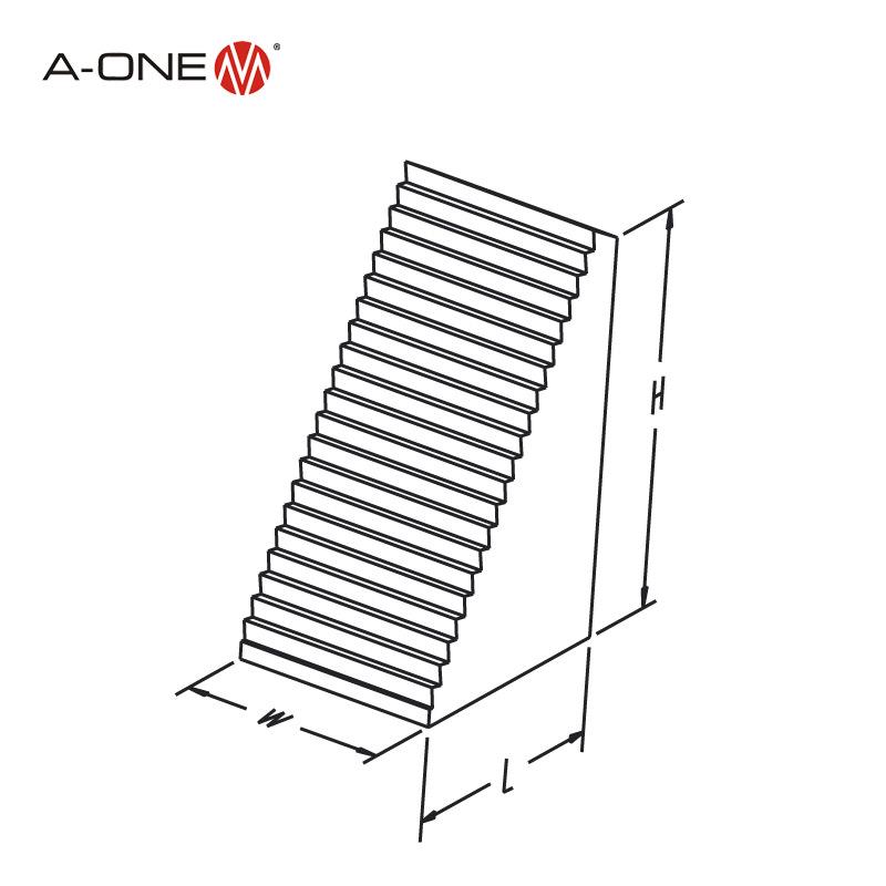 A-ONE线切割不锈钢角度垫块 EDM电火花铣床磨床加工高度调节夹具图片