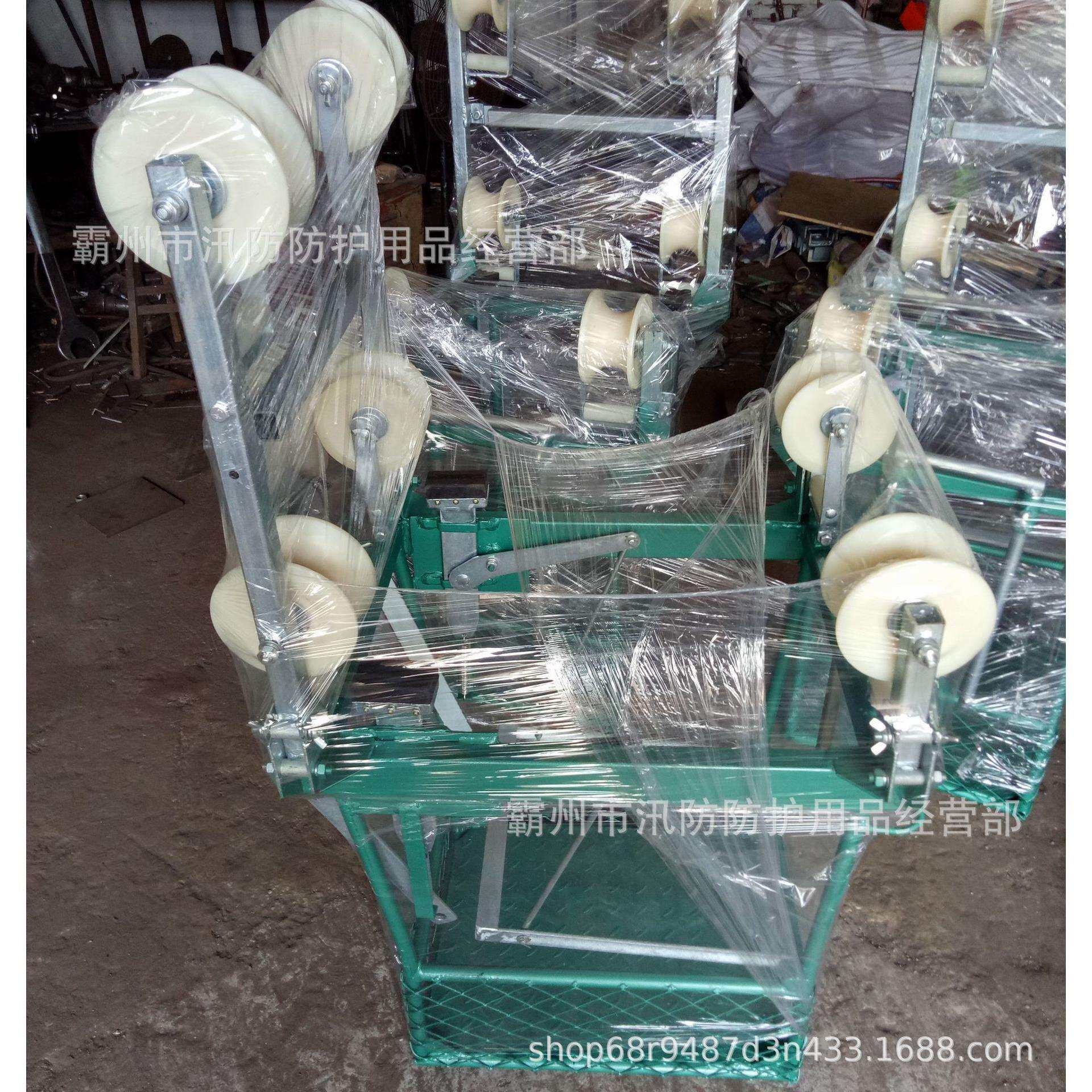 自行车式导线检修飞车 带电作业两线车 双线放线架空线路检查车