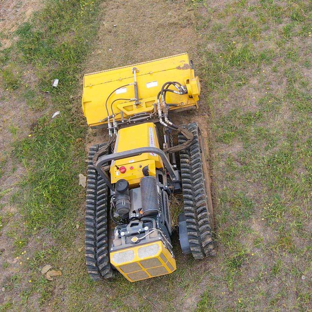 外贸出口Tractor lawn mower 牧场农田果园修剪 智能遥控割草机