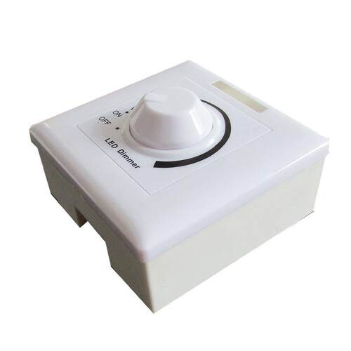 LED无极调光开关0-10v调光器0-10V驱动开关电源无源1-10V旋钮调节
