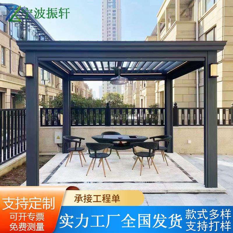 葡萄架庭院防腐木户外碳化木廊架花架花园凉亭地板长廊简易爬藤架