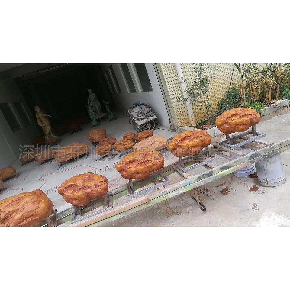 样板间售楼处艺术装饰品酒店别墅楼梯间走廊玄关落地石头雕塑摆件