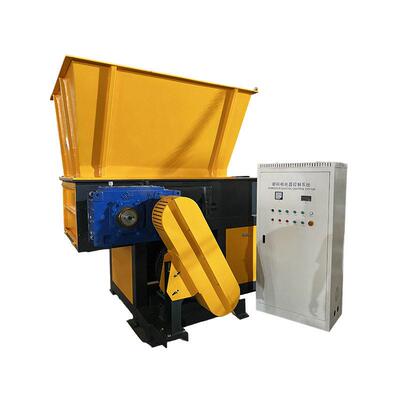 斯莱德轴撕碎机可配圆孔筛网鱼骨筛网塑料板撕碎设备轴撕碎机