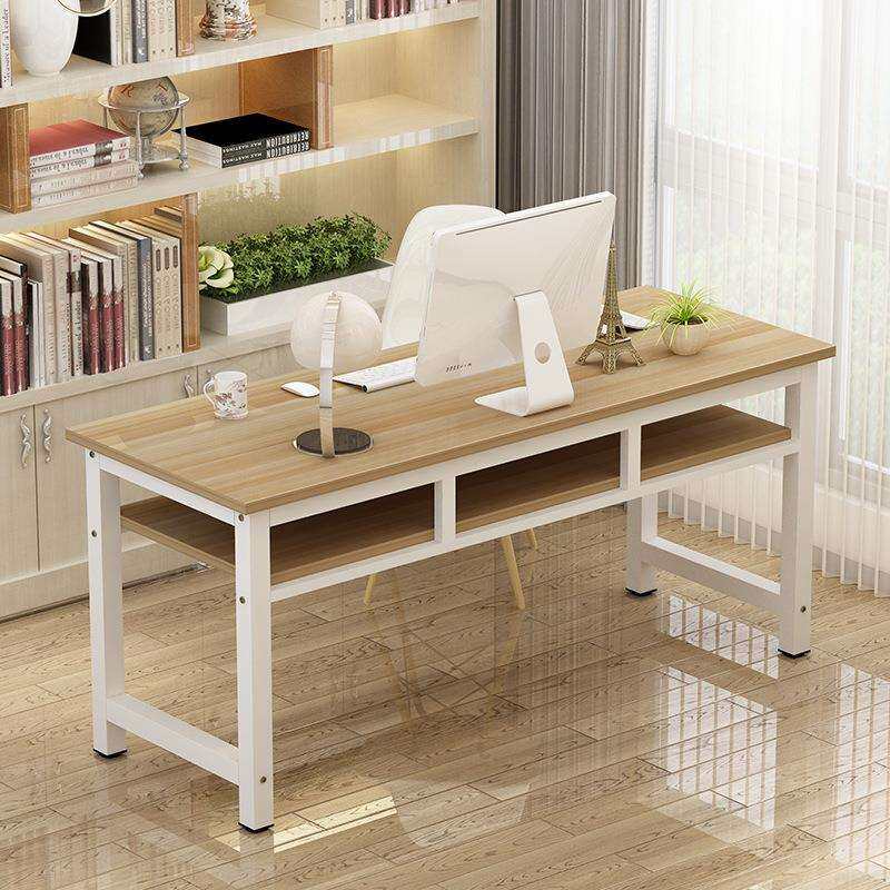 简易办公专用桌子办公室电脑桌台式双人单人办公桌书桌老板写字桌