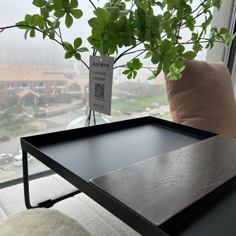 轻奢日式飘窗小桌子创意榻榻米茶台桌家用卧室床上小茶几禅意茶几