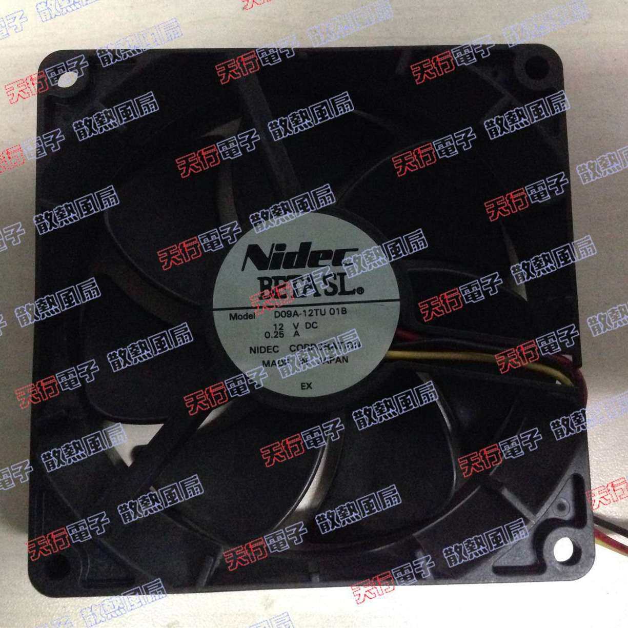 散热风扇 DLP大屏幕VS-XL21CH VS-XL50CH D09A-12TU 01B 12V0.25A