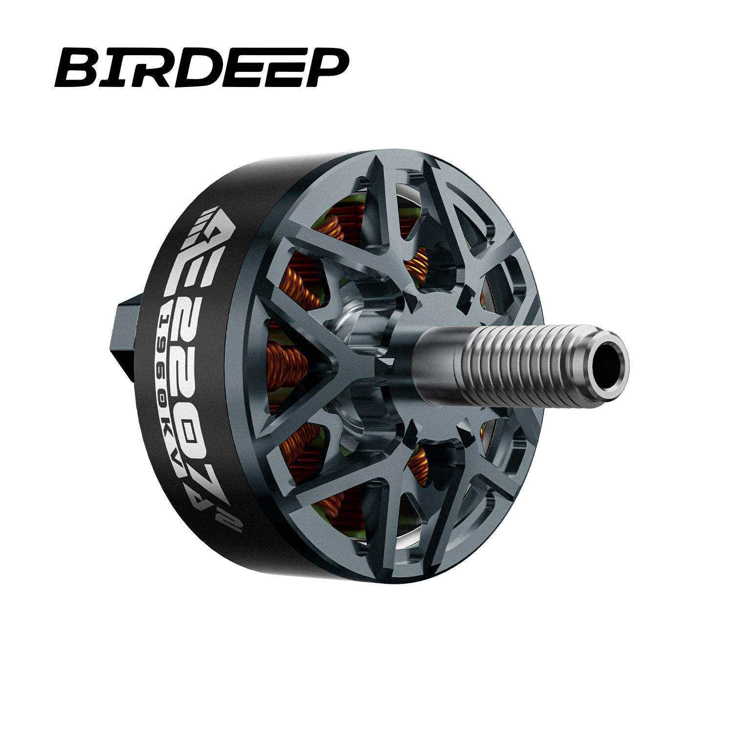 BIRDEEP飞鸟 AE2207 V2 1960KV FPV穿越机航拍5寸花飞航模无刷电