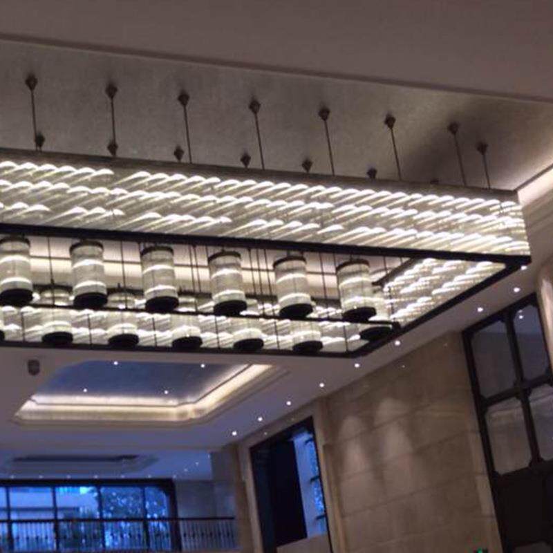 新中式灯具过道非标创意灯饰走廊餐厅饭店酒吧售楼部宾馆酒店吊灯