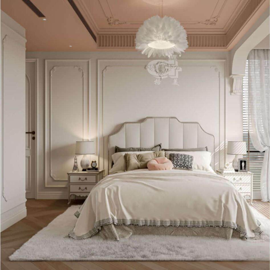 PU装饰非石膏GRGPU灯盘灯座顶角线饰花弯角花罗马柱轻奢浮雕花纹