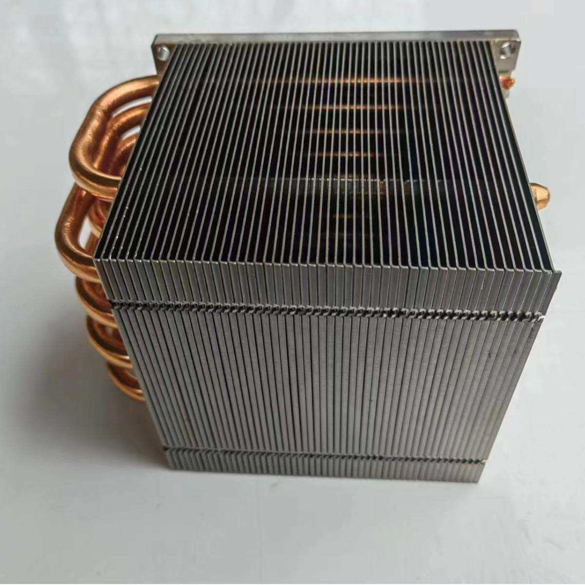 led热管工矿大功率鳍片散热3000W散热器筒灯半导体摄影灯方形