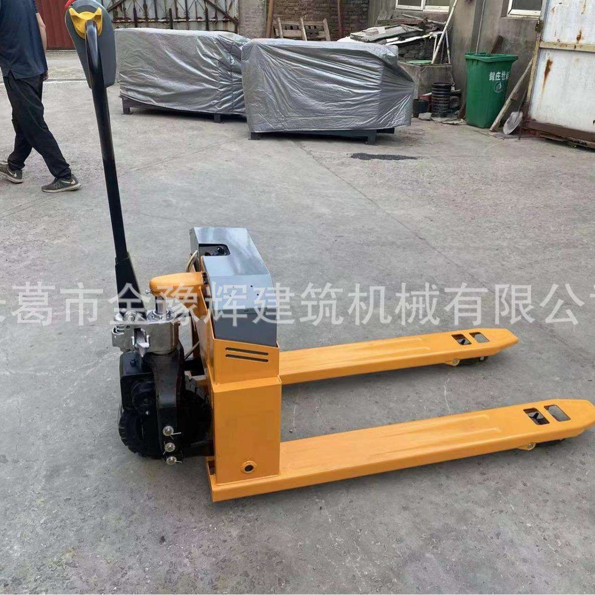 物流仓储用搬运电动搬运车装载48v 20A天能电池半自动地牛可充电