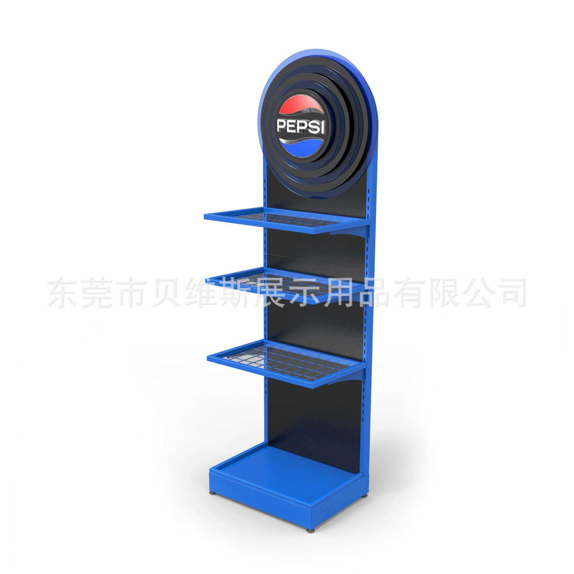 圆形层板可旋转酒水展览展示架精品酒店专用展柜陈列架