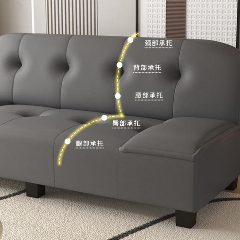 沙发床可折叠一体两用2025新款客厅小户型家用出租房屋简易皮沙发