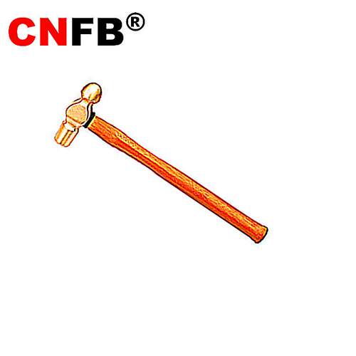 （桥防）天津桥防CNFB无磁无火花工具防爆木柄奶头锤T8-187A