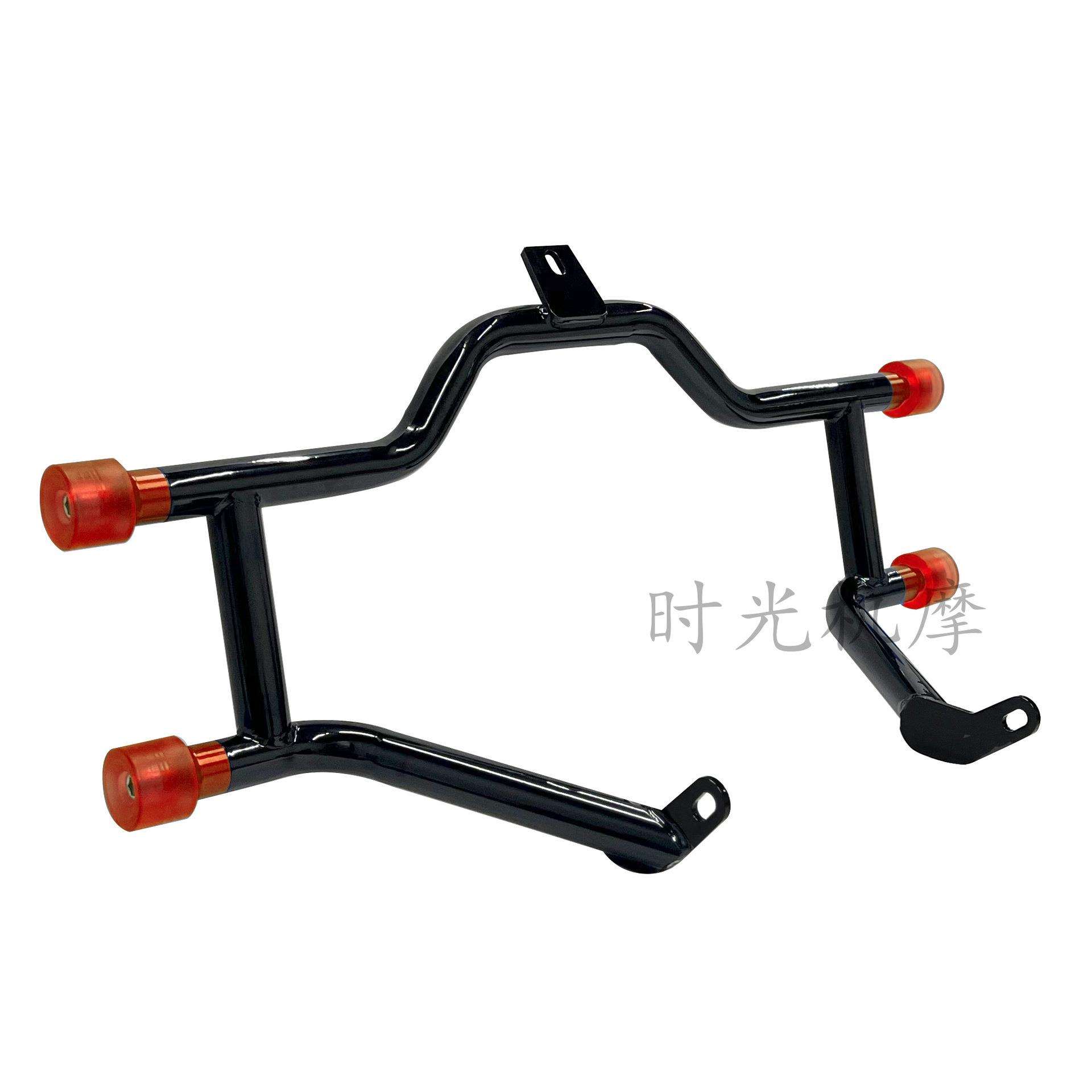 哈雷滑翔二字杠路王公路ST大道滑翔PB风格前护杠保险杠竞技二字杠
