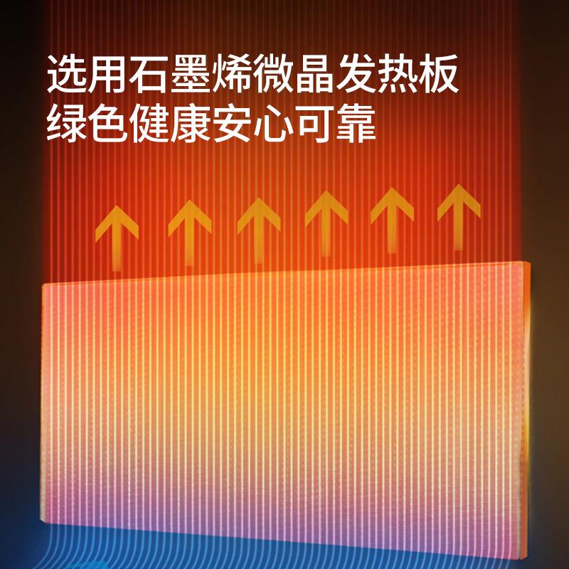 石墨烯远红外电发热板透明膜微晶电热板小家用电器玻璃加热元配件
