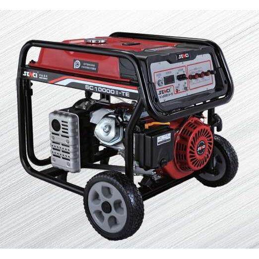 8KW 神驰汽油发电机 SC10000E电启动安来汽油发电机 小型发电机