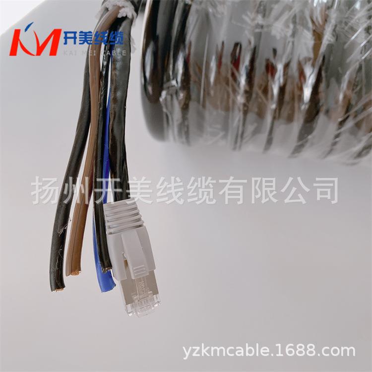 舞台灯光 移动升降控制螺旋电缆 电源线网线组合电缆规格型号可选