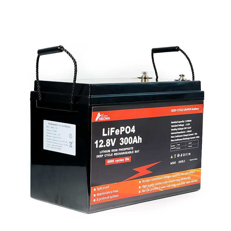 12V 100AH磷酸铁锂电力光伏太阳能储能铅酸替换电池