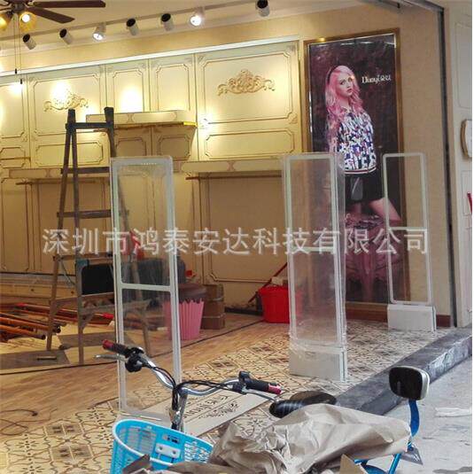 超市防盗门 - 服装店防盗门|大型商场防盗报警门 水晶声磁防盗门